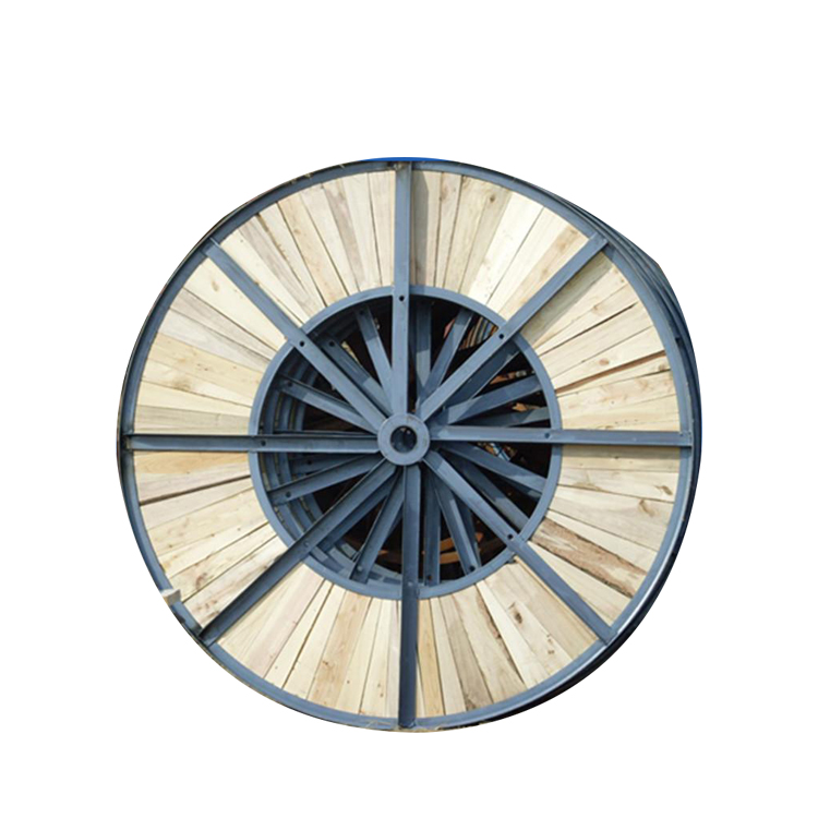 Solid wood reel